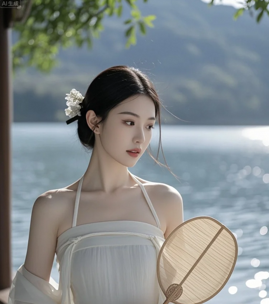 这样的女子，是路过人间，还是为你而来？