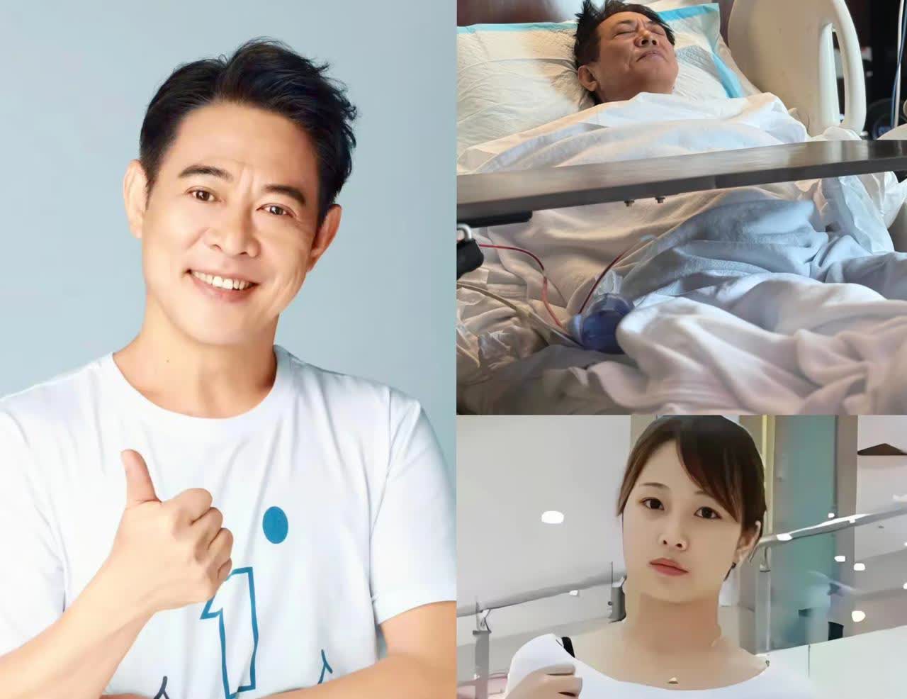 李连杰生病了
​估计最担心他的人
​不是妻子利智，也不是前妻黄秋燕，而是刚刚