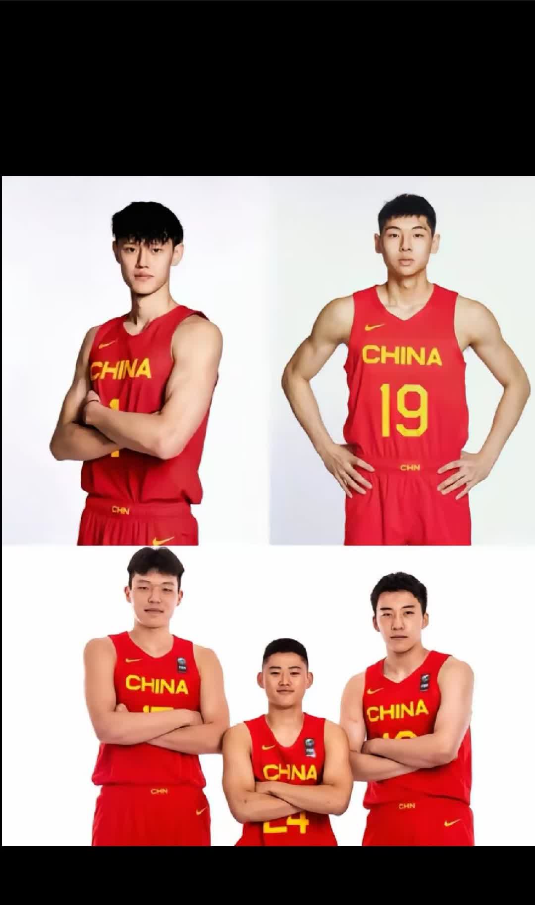 这套阵容会是中国男篮两年后世界杯，三年后奥运会的首发阵容吗？
这是年轻的中国男