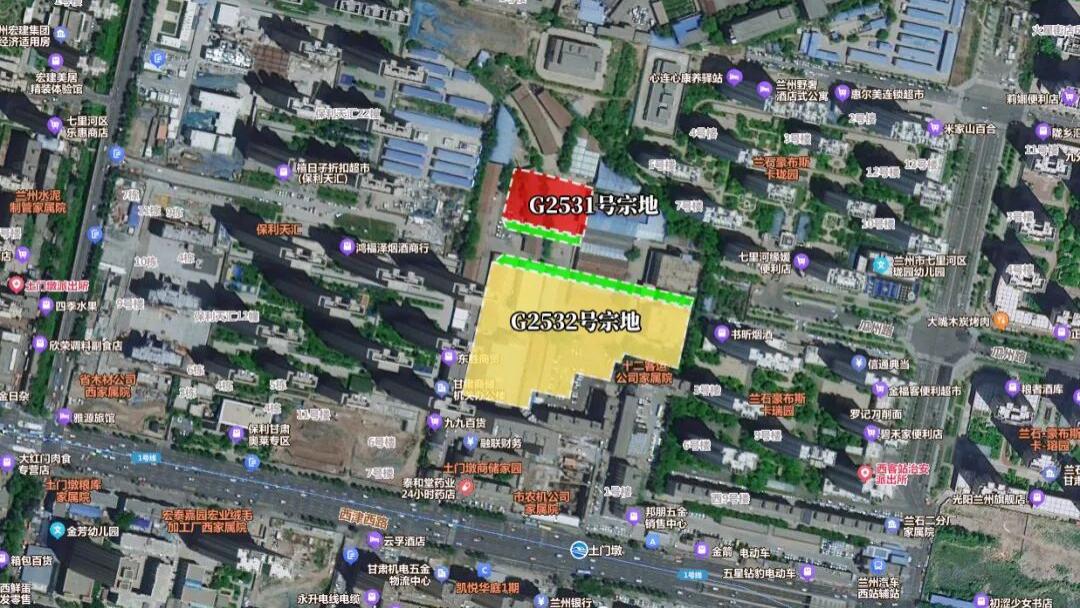 兰州西站北广场约34亩用地出让，要建四代宅、云物流总部大厦！