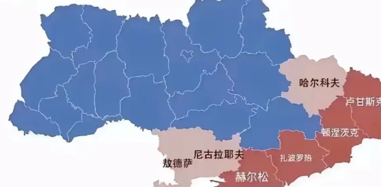 俄罗斯已将克里米亚和乌东四州纳入其控制范围，接下来的目标是哈尔科夫、敖德萨和尼古
