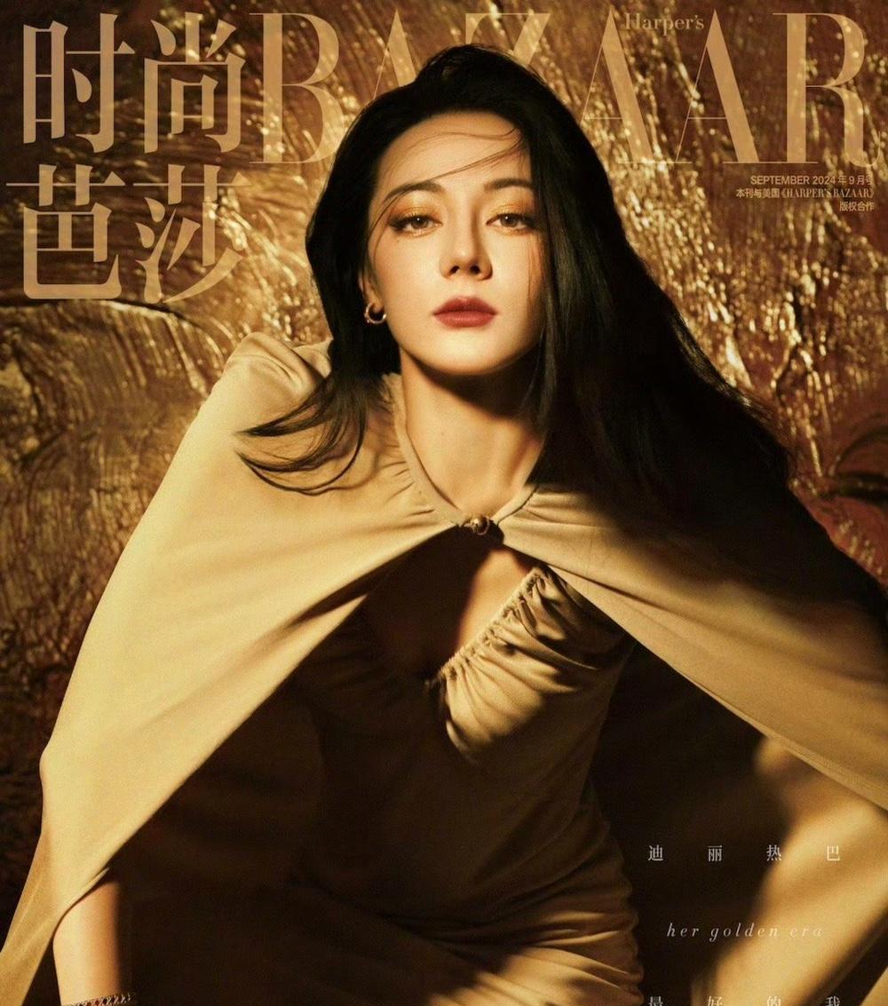 热巴《时尚芭莎》金九刊预热来啦！连续两年登封金九的排面真的太绝～[鼓掌] 去年那