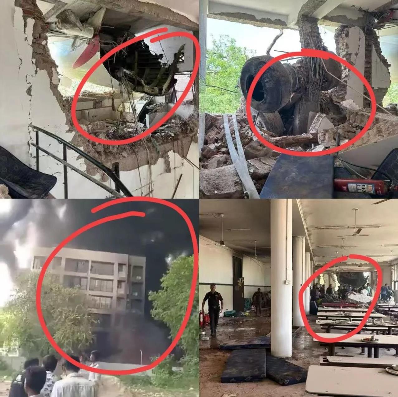 印度坠机事件，光乘客遇难就242人了！
事件发生时，最绝望的不是这些乘客
也不是
