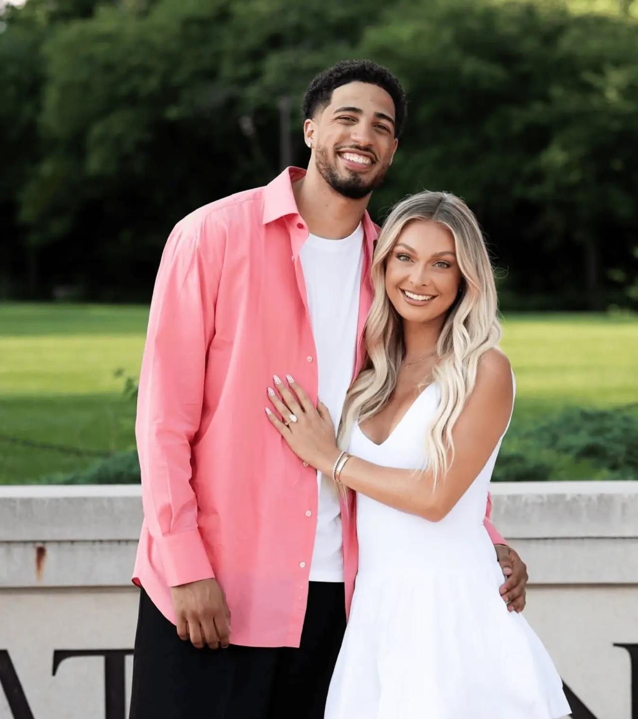#NBA# 步行者后卫泰雷斯-哈利伯顿今日更新个人Instagram，他晒出了多