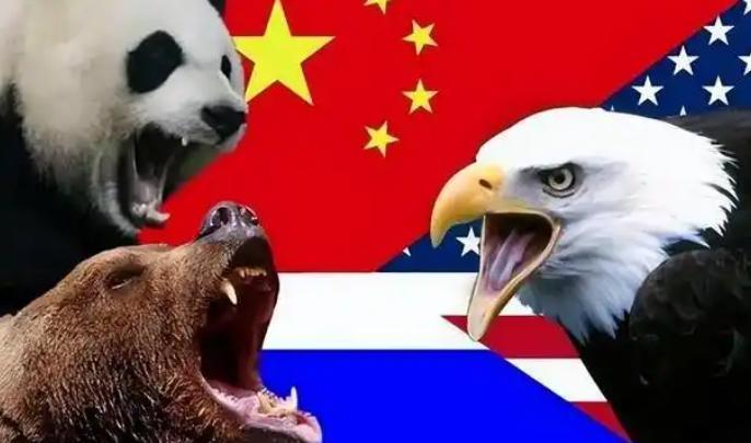 [月亮]“中美俄”的三角关系，属于俄罗斯的那一角已然丢失。中美俄已经从“一强两弱