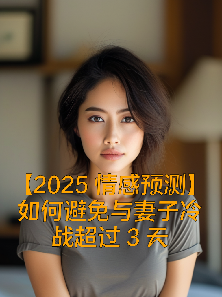 【2025情感预测】如何避免与妻子冷战超过3天