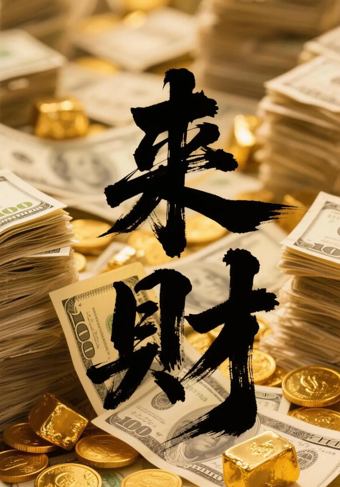 钱这东西，是有灵性的，自己会“认主”的。
它像个调皮的小精灵，就等着人张开手说“