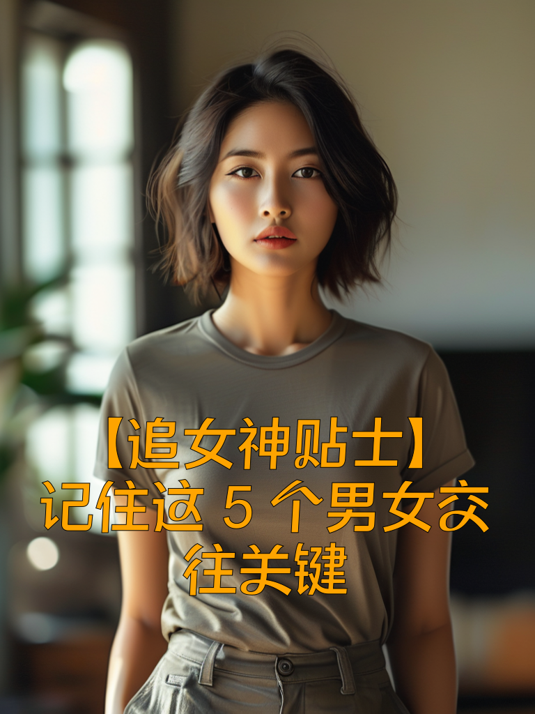 【追女神贴士】记住这5个男女交往关键