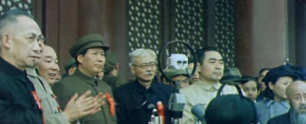 新中国前夕，中央人民政府主席的选举落下帷幕，毛主席以压倒性优势赢得选举，但在这众