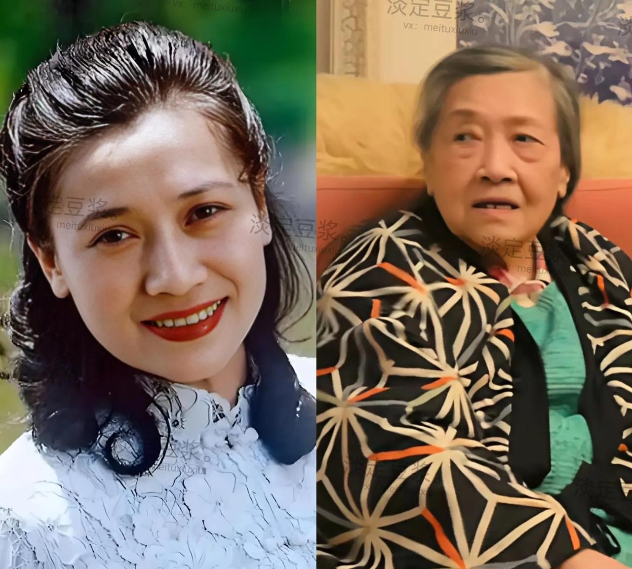 唉！人要总不老该多好啊！看歌唱家朱逢博年轻时那么漂亮优雅精致，如今也和普通的“老