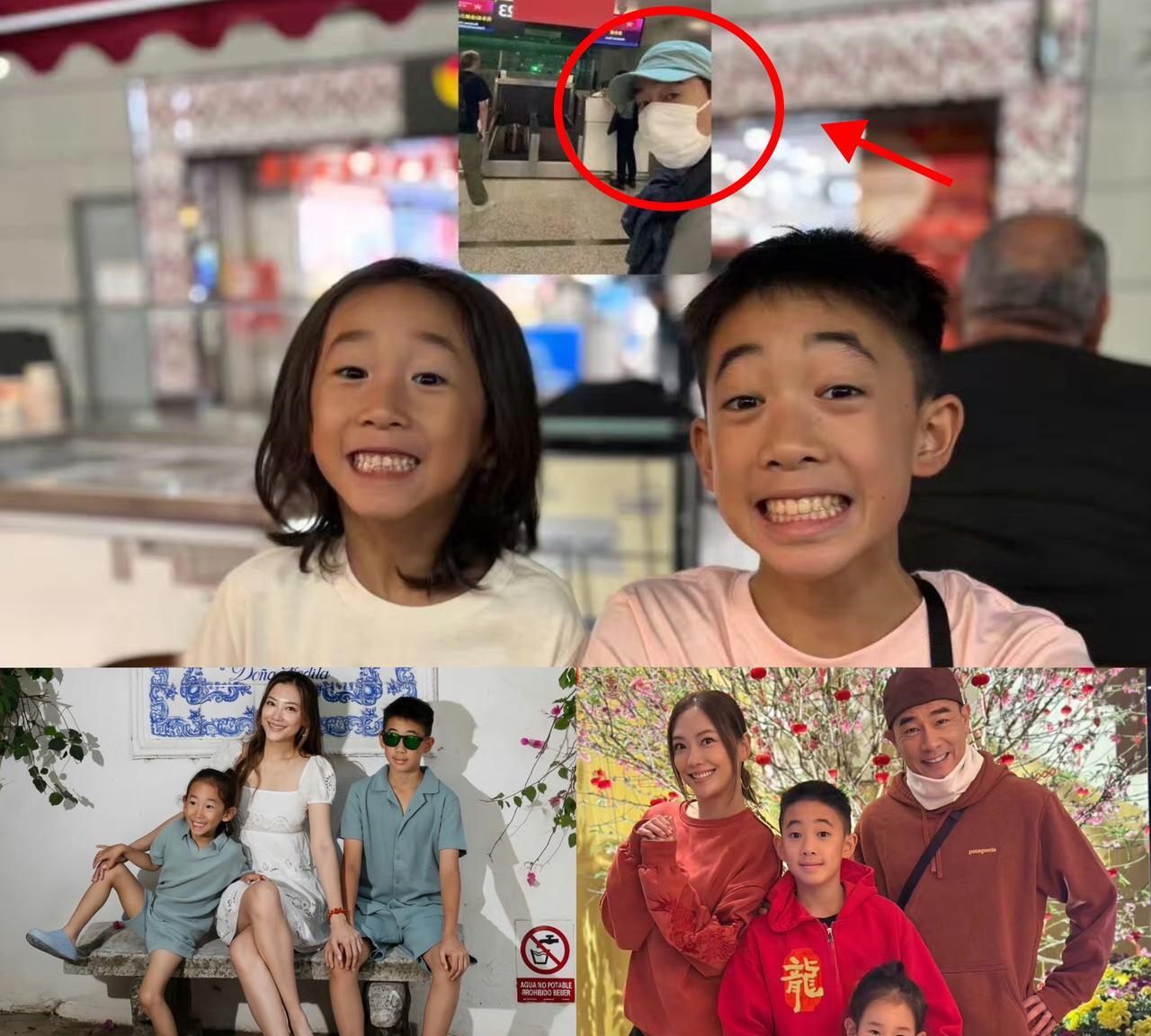 看了陈小春儿子和陈思诚儿子的长相，不得不感叹两位父亲的基因太强大了！
只是可惜了