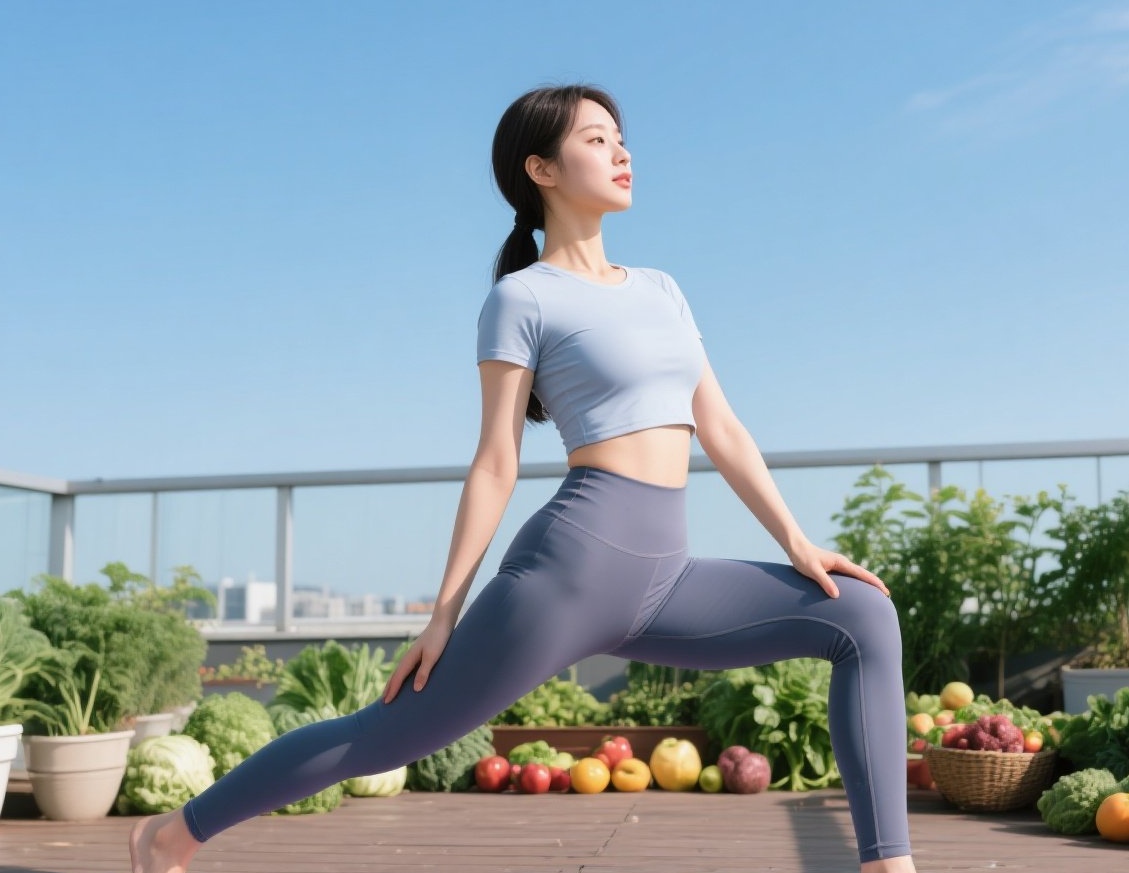 柔韧身段似柳飘，健康曲线惹人瞧