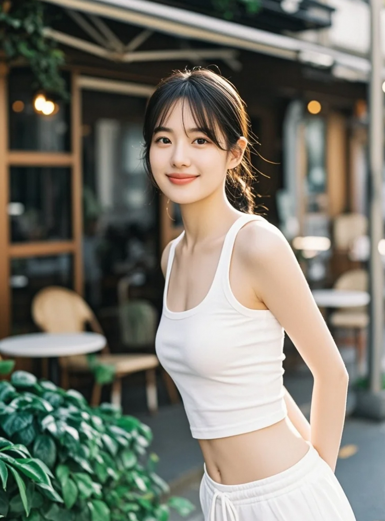 高级感拉满！美女的气质，是行走的画报！