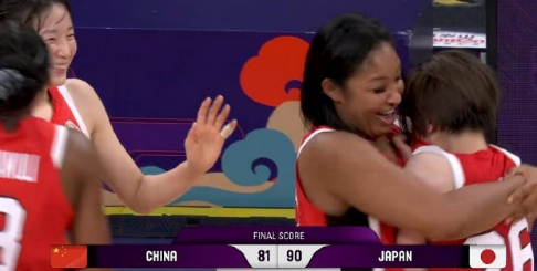 中国女篮81-90不敌日本女篮，遗憾无缘本届亚洲杯决赛。

杨舒予19分，韩旭1
