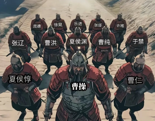 曹操创业这么多大将，为什么还是干不过诸葛亮。