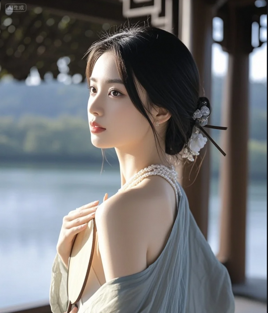 她的美，不只是皮相，更是气韵