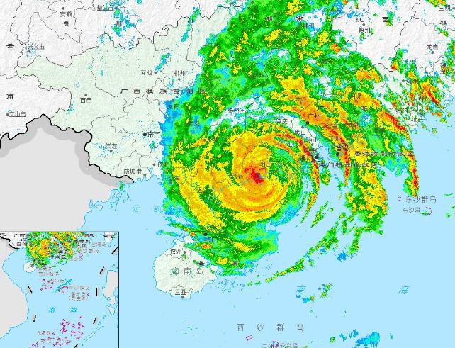 台风“桦加沙”登陆强度仅有13级，20号台风“博罗依”未来路径趋向华南沿海！今天