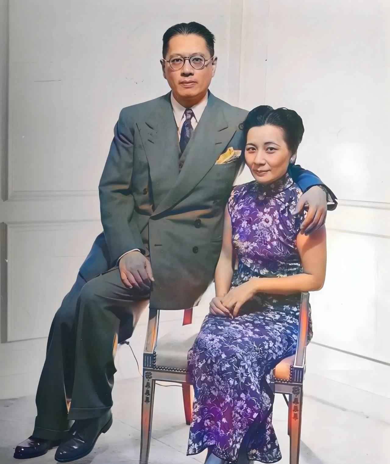 宋子文并不帅，宋美龄并不美！这才是宋子文与宋美龄的真实长相，并非演员扮演，而是货