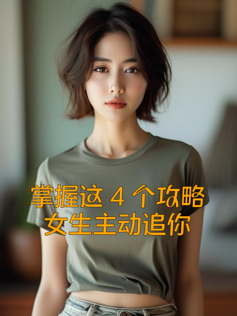 掌握这4个攻略，女生主动追你