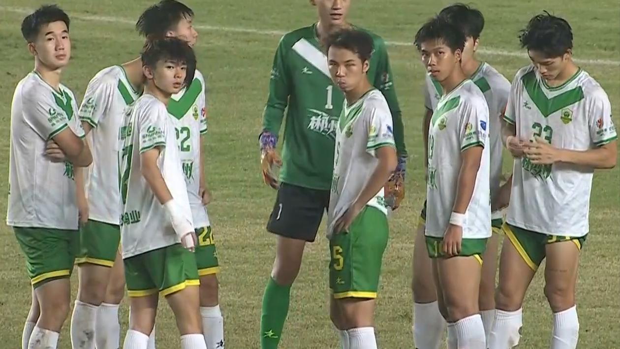 湘超：郴州队首胜2球1门框，十人作战！读秒破门！替补席冲突