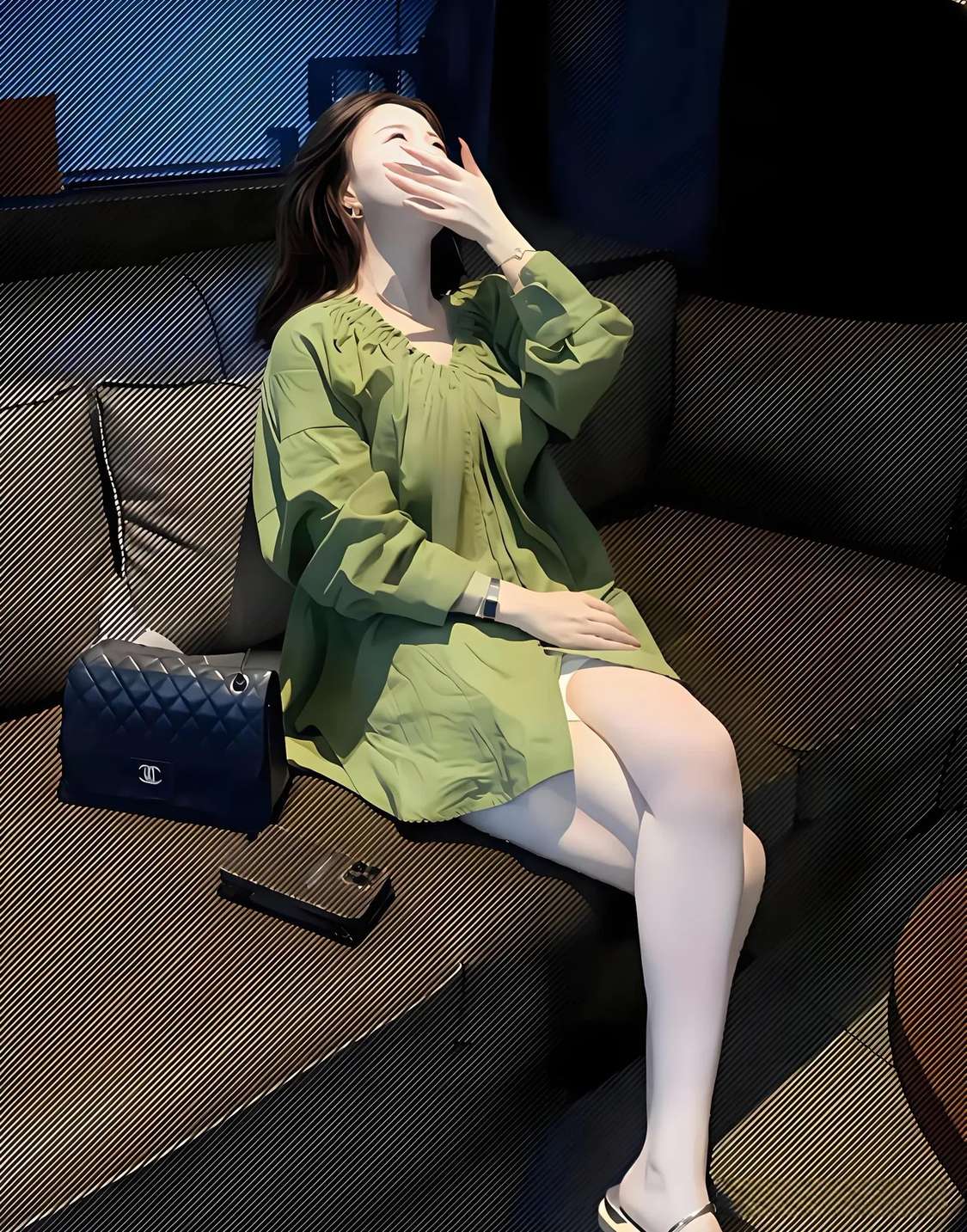 看电影遇到的小姐姐，气质绝了