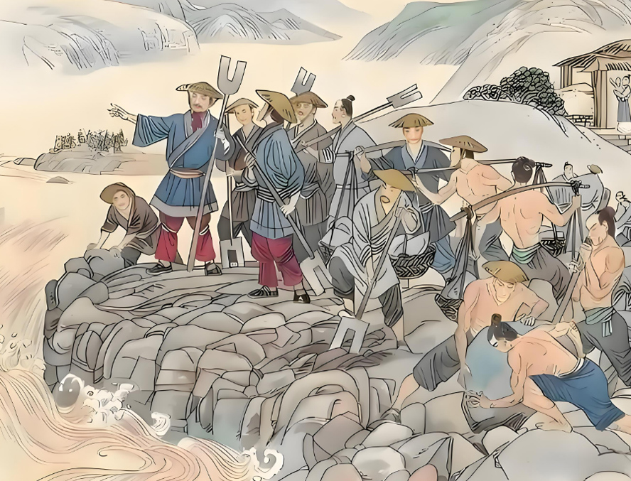 中国有大禹治水，西方有诺亚方舟，境界高下立判