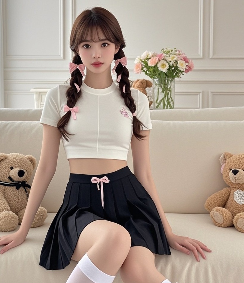 白月光少女温柔似水，甜美笑容治愈心灵