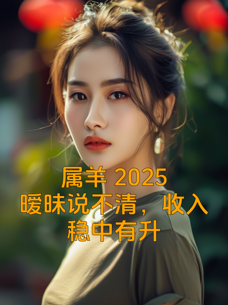 属羊2025：暧昧说不清，收入稳中有升
