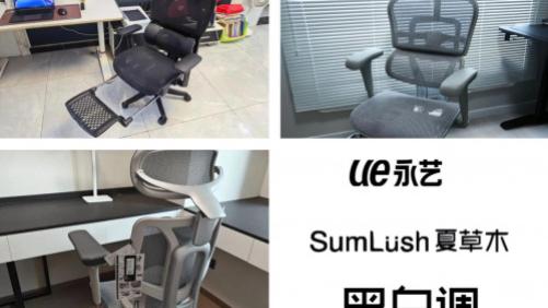 黑白调、永艺、夏草木人体工学椅值得买吗？好用吗？实测PK分享！