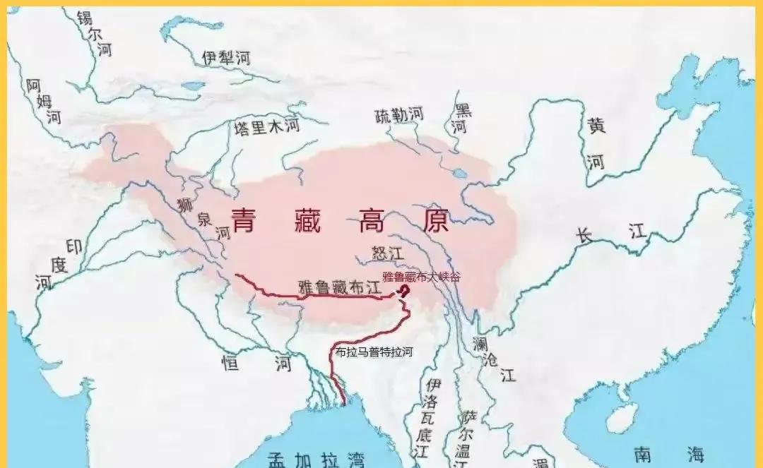 投资高达1.2万亿元的雅鲁藏布江下游水电工程是利国利民的世纪超级大工程。
对面的