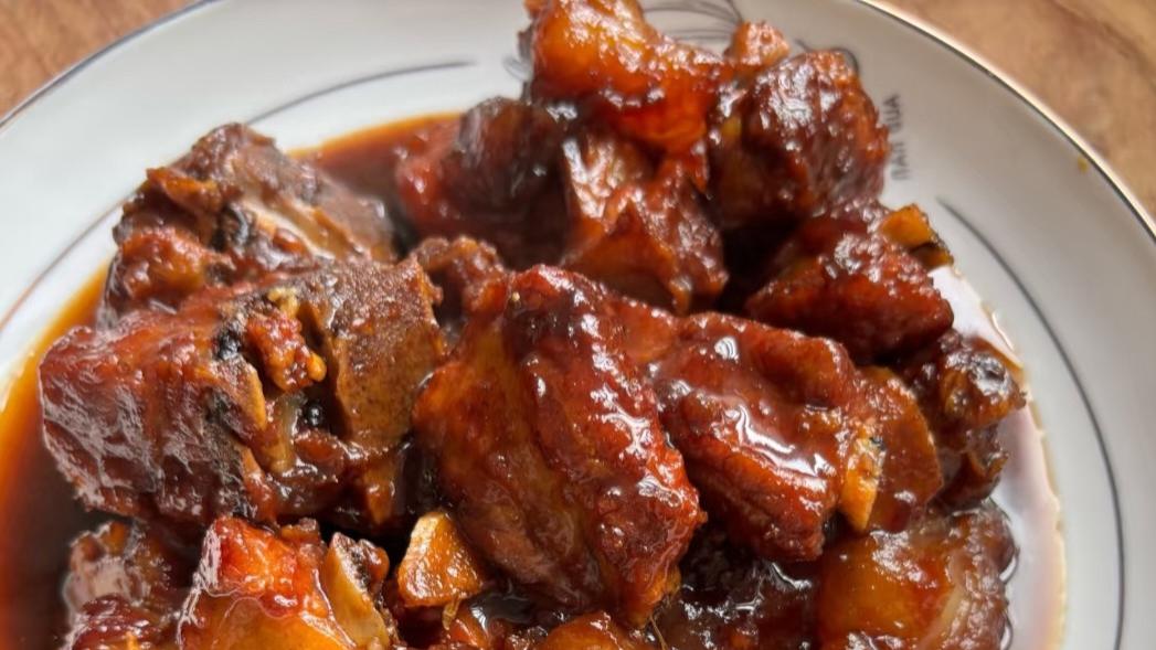 酸梅酱排骨冬瓜