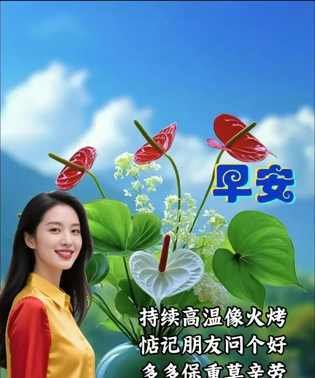 《临江仙·晨念》
熹微晨光传问候，悠悠岁月情长。
平安字句暖心房。
愿君常健泰，