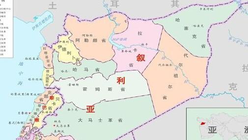 叙利亚反对派领导人沙拉带兵打垮阿萨德政权时，以色列趁乱摧毁了叙利亚的防空系统、海