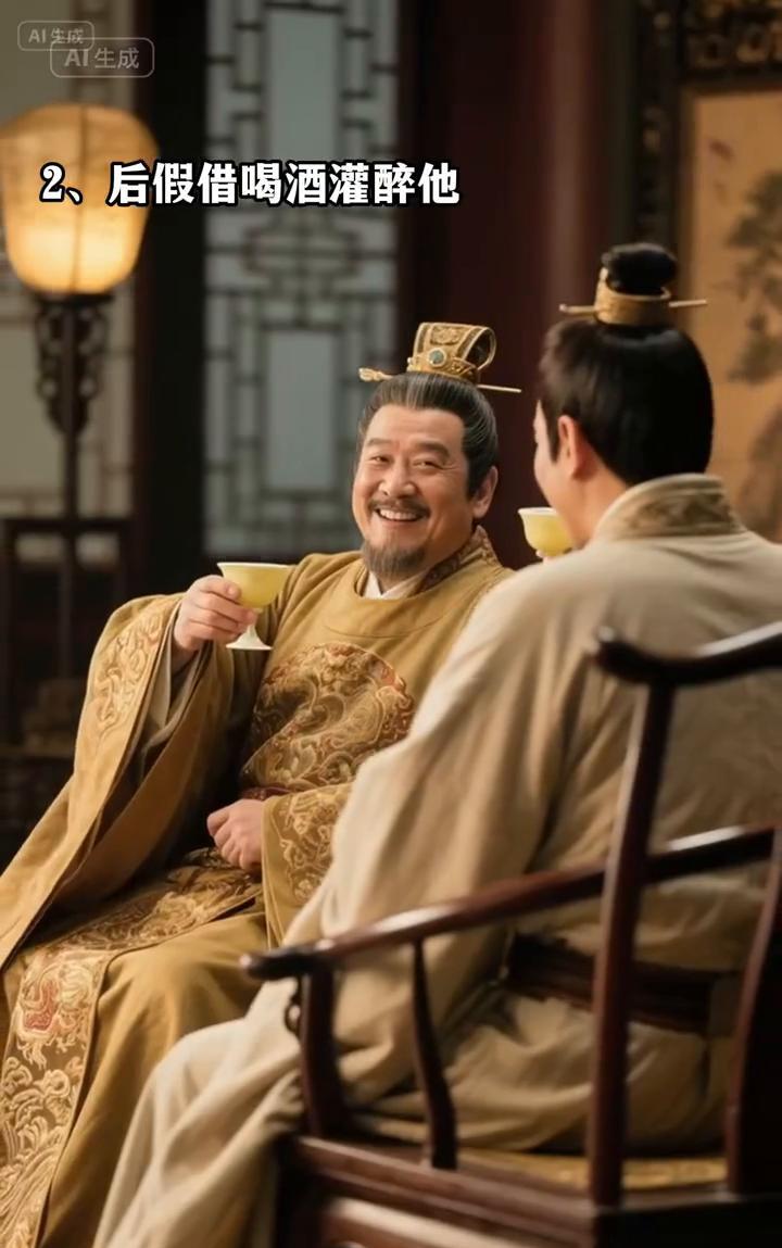 史上最惨开国皇帝被弟弟砍毙。
赵匡胤被赵光义砍杀。
·1、先用银票支开守卫。
·