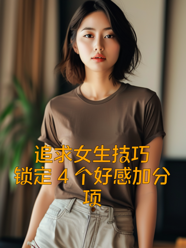 追求女生技巧：锁定4个好感加分项