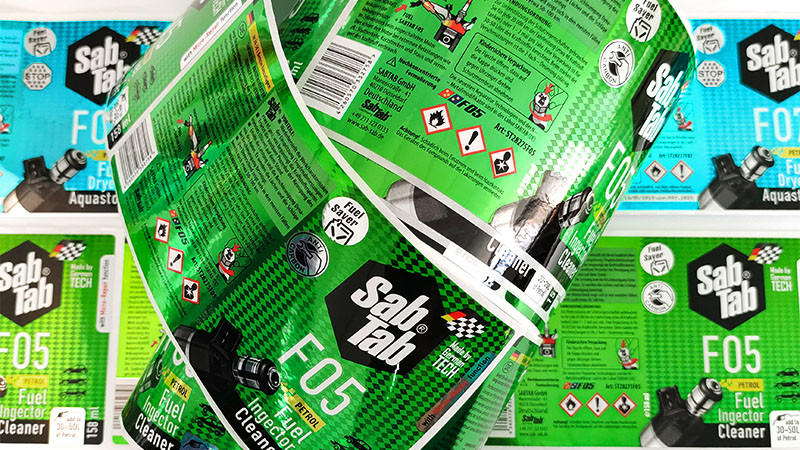 合成纸不干胶表面覆膜与过油：应用场景差异与工艺选型指南