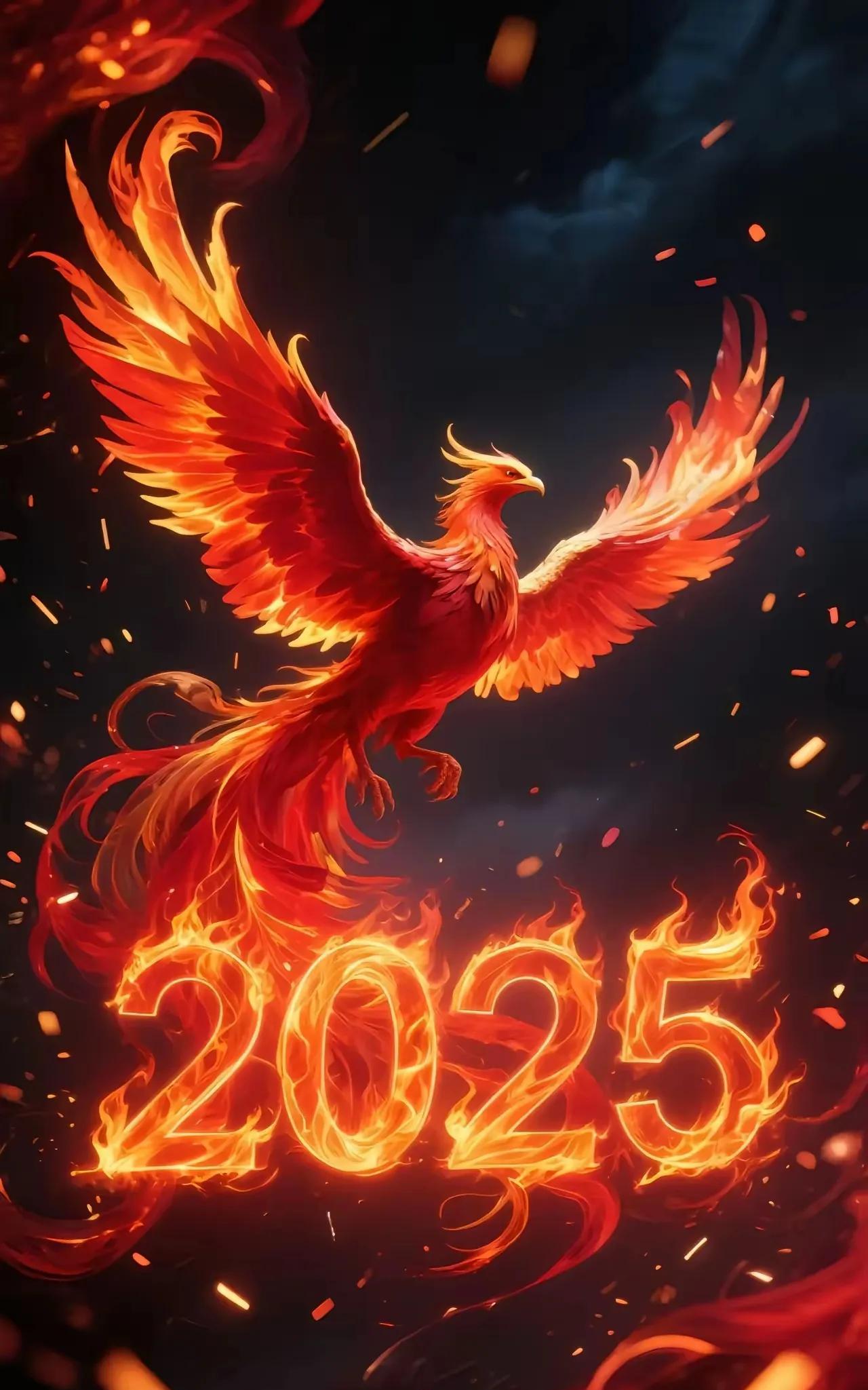 火凤送福好运来
2025翻身发大财