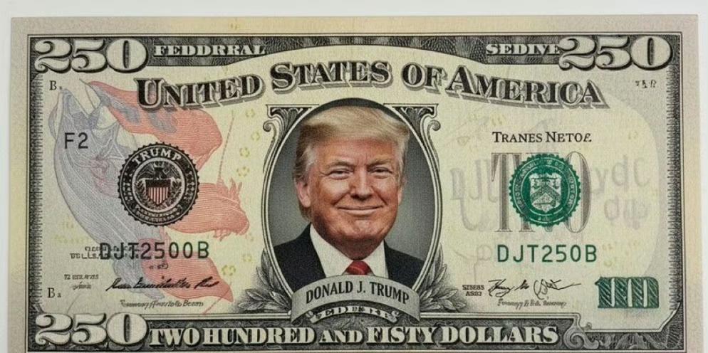 中美文化真的不一样，中国是万万不能出250元钱币的，但是美国可以有250纸币，还