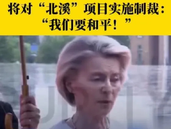 冯德莱恩怒了！北溪管道成欧美新战场











这世界真是魔幻，美国大
