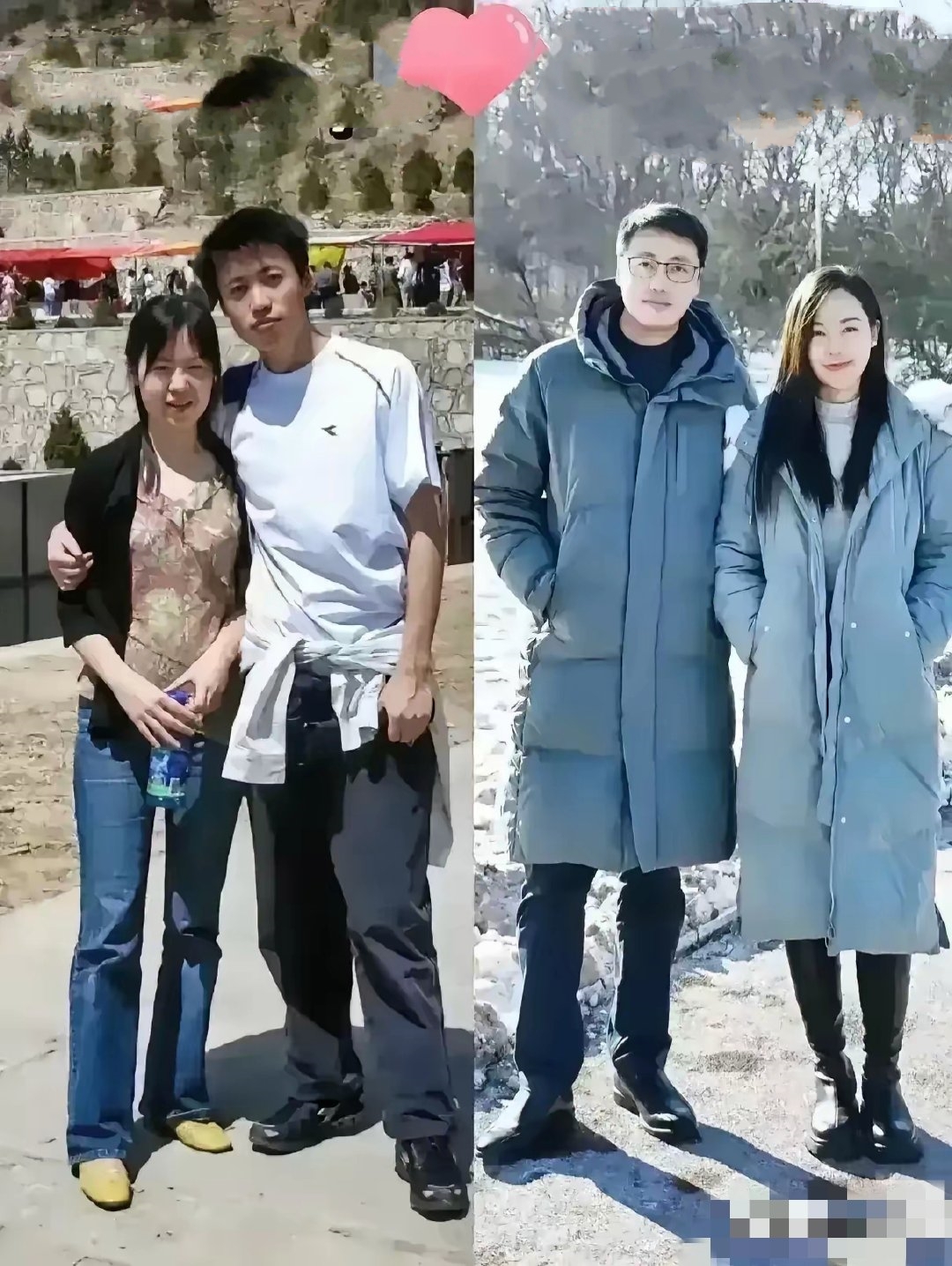 这一对夫妻俩20年变化真大