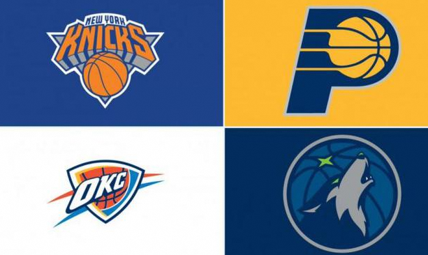 52年未夺冠的尼克斯 与从未夺冠的雷霆/森林狼/步行者 谁将先捧杯？