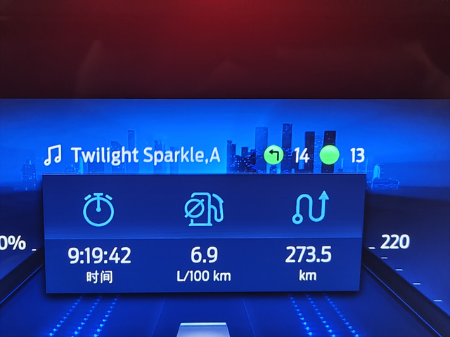 自带百度地图自带有车路协同，好用
突然发现原车百度地图出现了车路协同，可能是前两