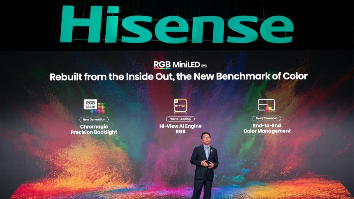 海信CES发布全新一代RGB-Mini LED，全球首创玲珑4芯真彩背光