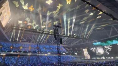 王菲惊艳现身谢霆锋演唱会，听定情曲《玉蝴蝶》陶醉起舞，众星闪耀！
