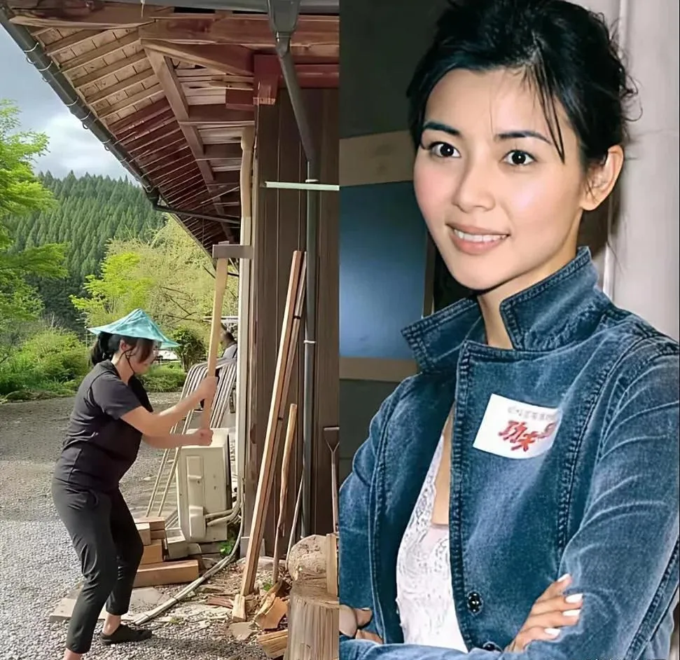 我的天，你敢相信这位大腹便便，素面朝天的女子是蒙嘉慧吗？

第一次认识蒙嘉慧，还