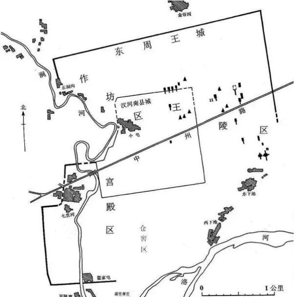 西周时代，周文王建都于丰，就开始有城墙和城壕的建筑。周公营建东都成周，就开创了小
