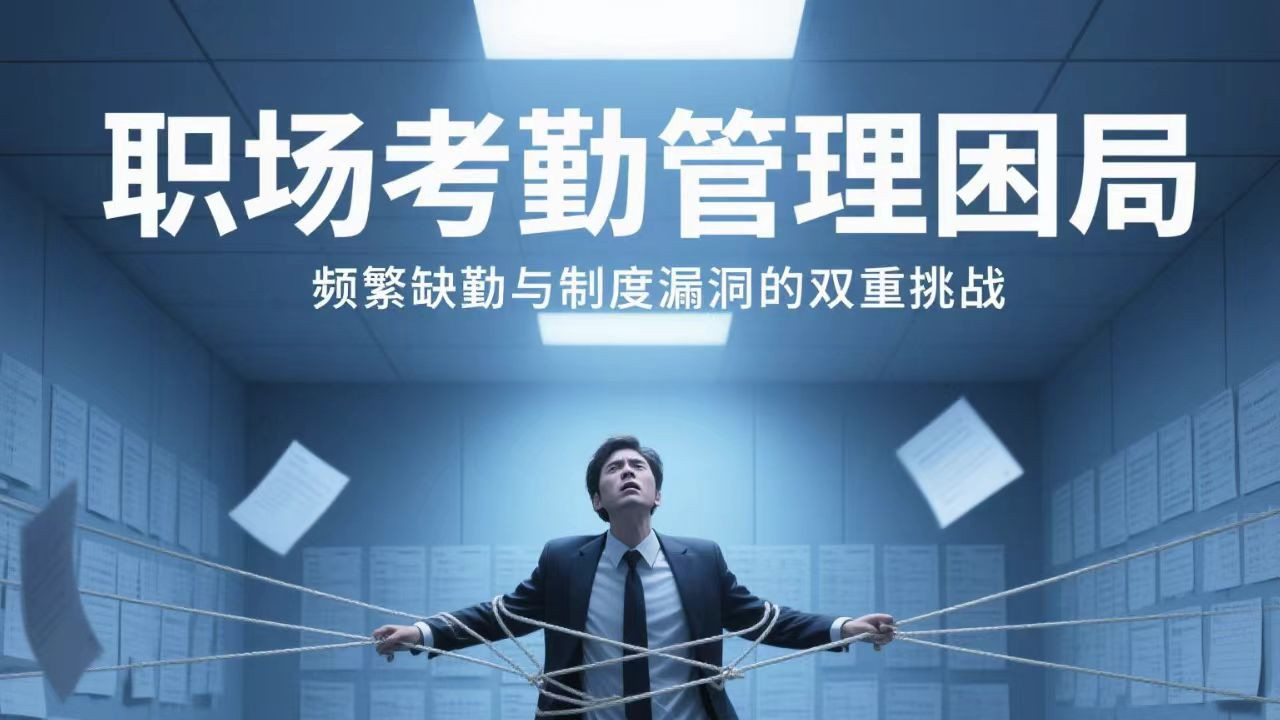 职场考勤管理困局：频繁缺勤与制度漏洞的双重挑战