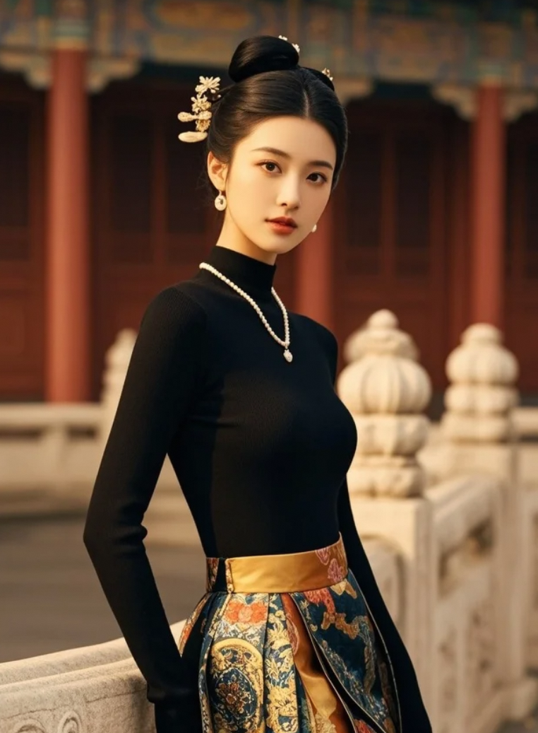 每一次快门声，都是对她美的赞歌。