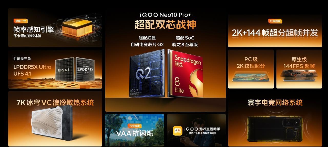 自研旗舰芯片香不香不清楚，但iQOO这次新机是真的很香。
2K分辨率屏幕、骁龙8