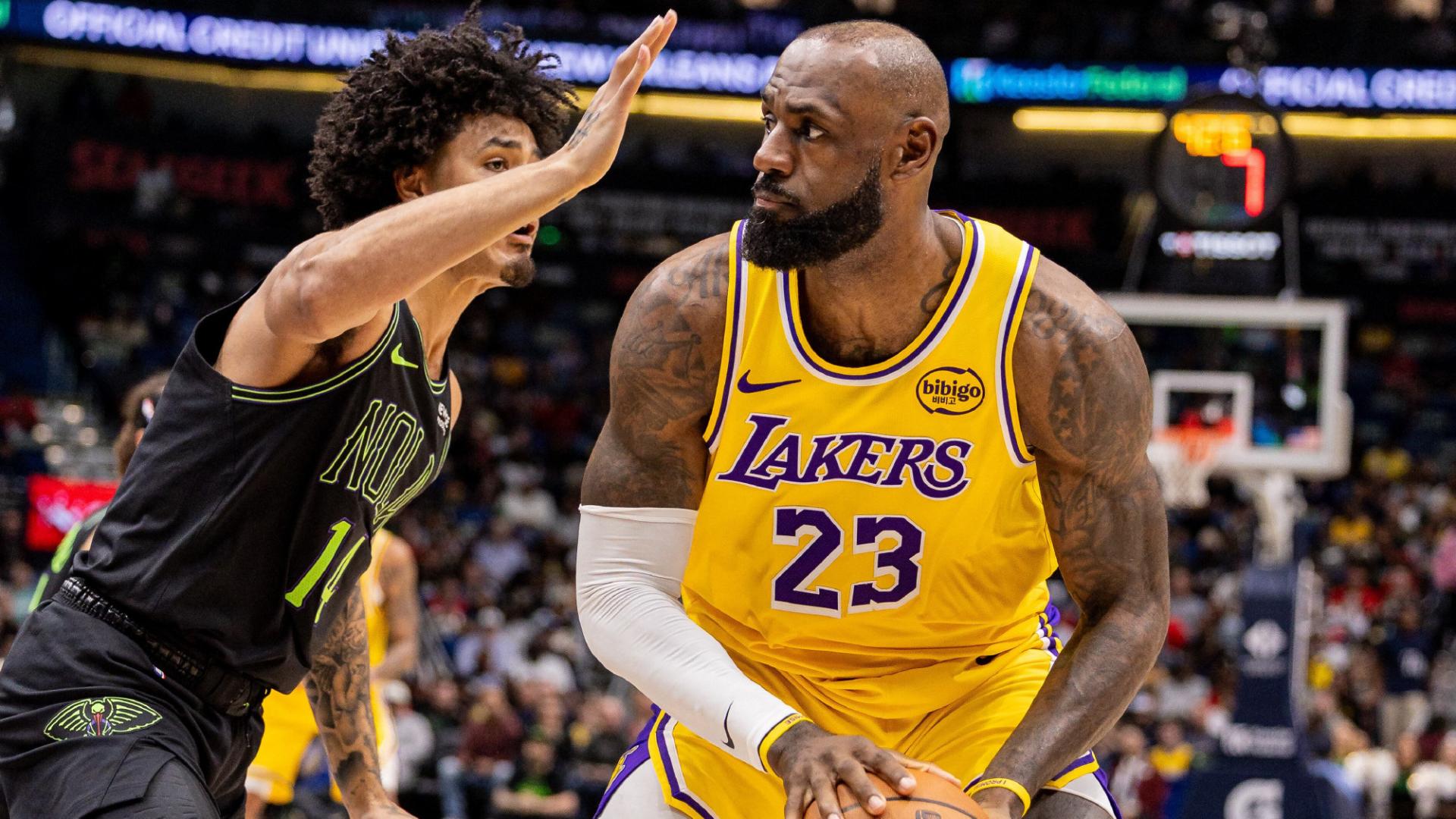 湖人胜鹈鹕取3连胜！詹姆斯1战轰下3大纪录，东契奇该向他学2件事